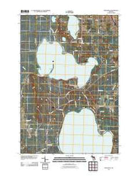 Indianville Michigan Historical topographic map, 1:24000 scale, 7.5 X 7.5 Minute, Year 2011