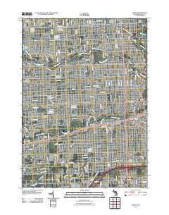 Inkster Michigan Historical topographic map, 1:24000 scale, 7.5 X 7.5 Minute, Year 2011