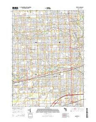 Inkster Michigan Historical topographic map, 1:24000 scale, 7.5 X 7.5 Minute, Year 2014