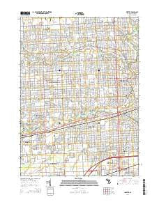 Inkster Michigan Historical topographic map, 1:24000 scale, 7.5 X 7.5 Minute, Year 2014