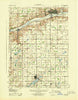 Ionia Michigan Historical topographic map, 1:62500 scale, 15 X 15 Minute, Year 1943