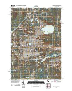 Iron Mountain Michigan Historical topographic map, 1:24000 scale, 7.5 X 7.5 Minute, Year 2011