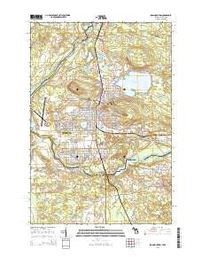 Iron Mountain Michigan Historical topographic map, 1:24000 scale, 7.5 X 7.5 Minute, Year 2014