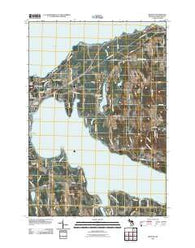 Ironton Michigan Historical topographic map, 1:24000 scale, 7.5 X 7.5 Minute, Year 2011