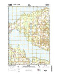 Ironton Michigan Historical topographic map, 1:24000 scale, 7.5 X 7.5 Minute, Year 2014