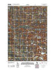 Island Lake Michigan Historical topographic map, 1:24000 scale, 7.5 X 7.5 Minute, Year 2012
