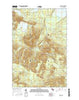 Ives Hill Michigan Current topographic map, 1:24000 scale, 7.5 X 7.5 Minute, Year 2017