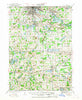 Jackson Michigan Historical topographic map, 1:62500 scale, 15 X 15 Minute, Year 1935