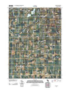 Jasper Michigan Historical topographic map, 1:24000 scale, 7.5 X 7.5 Minute, Year 2011