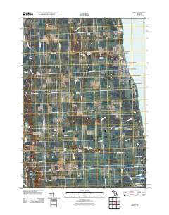 Jeddo Michigan Historical topographic map, 1:24000 scale, 7.5 X 7.5 Minute, Year 2011