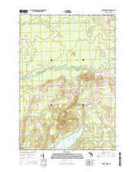Jewett Creek Michigan Historical topographic map, 1:24000 scale, 7.5 X 7.5 Minute, Year 2014