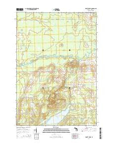 Jewett Creek Michigan Historical topographic map, 1:24000 scale, 7.5 X 7.5 Minute, Year 2014