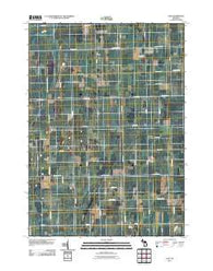 Juhl Michigan Historical topographic map, 1:24000 scale, 7.5 X 7.5 Minute, Year 2011