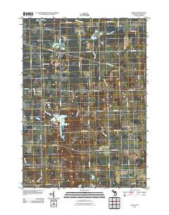 Juniata Michigan Historical topographic map, 1:24000 scale, 7.5 X 7.5 Minute, Year 2011