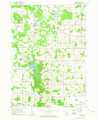 Juniata Michigan Historical topographic map, 1:24000 scale, 7.5 X 7.5 Minute, Year 1963