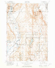 K P Lake Michigan Historical topographic map, 1:24000 scale, 7.5 X 7.5 Minute, Year 1951