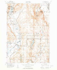 K P Lake Michigan Historical topographic map, 1:24000 scale, 7.5 X 7.5 Minute, Year 1951