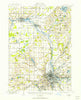 Kalamazoo Michigan Historical topographic map, 1:62500 scale, 15 X 15 Minute, Year 1916