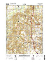 Kalamazoo SW Michigan Current topographic map, 1:24000 scale, 7.5 X 7.5 Minute, Year 2016