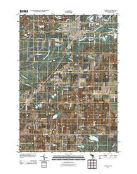 Kalkaska Michigan Historical topographic map, 1:24000 scale, 7.5 X 7.5 Minute, Year 2011
