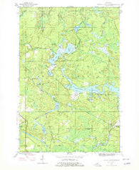 Kelso Junction Michigan Historical topographic map, 1:24000 scale, 7.5 X 7.5 Minute, Year 1945