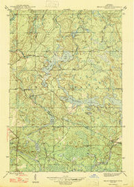 Kelso Junction Michigan Historical topographic map, 1:24000 scale, 7.5 X 7.5 Minute, Year 1947