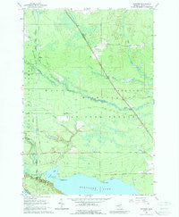 Kenneth Michigan Historical topographic map, 1:24000 scale, 7.5 X 7.5 Minute, Year 1964