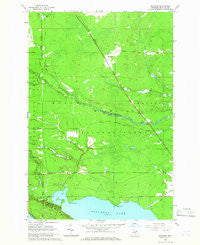 Kenneth Michigan Historical topographic map, 1:24000 scale, 7.5 X 7.5 Minute, Year 1964