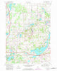 Kent Lake Michigan Historical topographic map, 1:24000 scale, 7.5 X 7.5 Minute, Year 1968