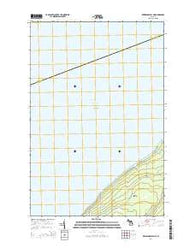 Keweenaw Bay NE Michigan Historical topographic map, 1:24000 scale, 7.5 X 7.5 Minute, Year 2014