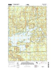 Kiernan Michigan Historical topographic map, 1:24000 scale, 7.5 X 7.5 Minute, Year 2014