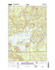Kiernan Michigan Current topographic map, 1:24000 scale, 7.5 X 7.5 Minute, Year 2017