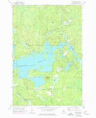 Kiernan Michigan Historical topographic map, 1:24000 scale, 7.5 X 7.5 Minute, Year 1956