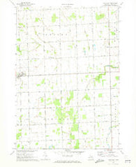 Kinde East Michigan Historical topographic map, 1:24000 scale, 7.5 X 7.5 Minute, Year 1970