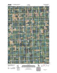 Kinde East Michigan Historical topographic map, 1:24000 scale, 7.5 X 7.5 Minute, Year 2011