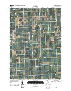 Kinde East Michigan Historical topographic map, 1:24000 scale, 7.5 X 7.5 Minute, Year 2011