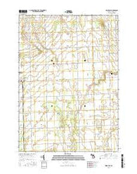 Kinde East Michigan Current topographic map, 1:24000 scale, 7.5 X 7.5 Minute, Year 2016