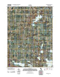 Kinderhook Michigan Historical topographic map, 1:24000 scale, 7.5 X 7.5 Minute, Year 2011