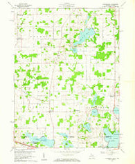 Kinderhook Michigan Historical topographic map, 1:24000 scale, 7.5 X 7.5 Minute, Year 1960