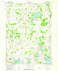Kinderhook Michigan Historical topographic map, 1:24000 scale, 7.5 X 7.5 Minute, Year 1960