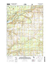 Kings Corners Michigan Historical topographic map, 1:24000 scale, 7.5 X 7.5 Minute, Year 2014