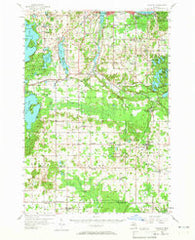 Kingsley Michigan Historical topographic map, 1:62500 scale, 15 X 15 Minute, Year 1956