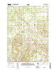 Kingston Michigan Current topographic map, 1:24000 scale, 7.5 X 7.5 Minute, Year 2016