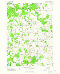 Kingston Michigan Historical topographic map, 1:24000 scale, 7.5 X 7.5 Minute, Year 1963