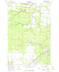 Kinross Michigan Historical topographic map, 1:24000 scale, 7.5 X 7.5 Minute, Year 1951
