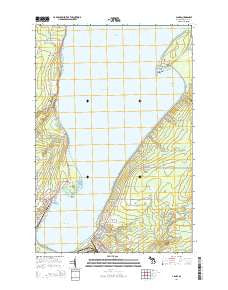 L'Anse Michigan Historical topographic map, 1:24000 scale, 7.5 X 7.5 Minute, Year 2014