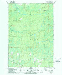 La Branche Michigan Historical topographic map, 1:24000 scale, 7.5 X 7.5 Minute, Year 1989