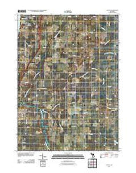 Lacota Michigan Historical topographic map, 1:24000 scale, 7.5 X 7.5 Minute, Year 2011
