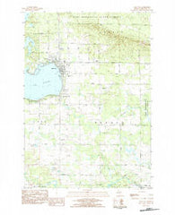 Lake City Michigan Historical topographic map, 1:25000 scale, 7.5 X 7.5 Minute, Year 1983