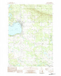 Lake City Michigan Historical topographic map, 1:25000 scale, 7.5 X 7.5 Minute, Year 1983